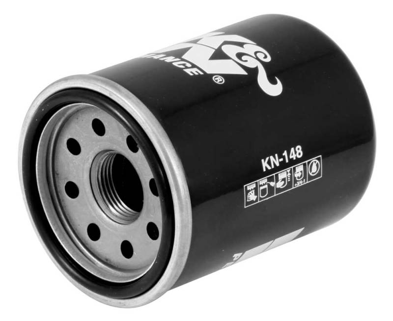 K&N 01-12 Yamaha FJR 1300/1300A/1300AE/1300AS 2.688in OD x 3.813in H Oil Filter - Image 3