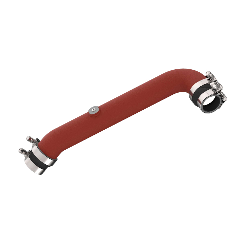 K&N 23-24 Toyota GR Corolla L3 1.6L Charge Pipe Kit - Wrinkle Red - Image 2