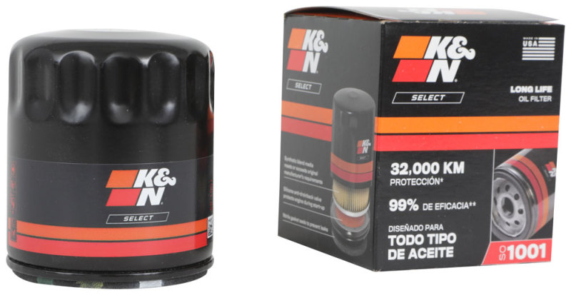 K&N 04-18 Chevrolet Aveo 1.6L L4 / 04-16 Chevrolet Tornado 1.8L L4 Spin-On Oil Filter - Image 4