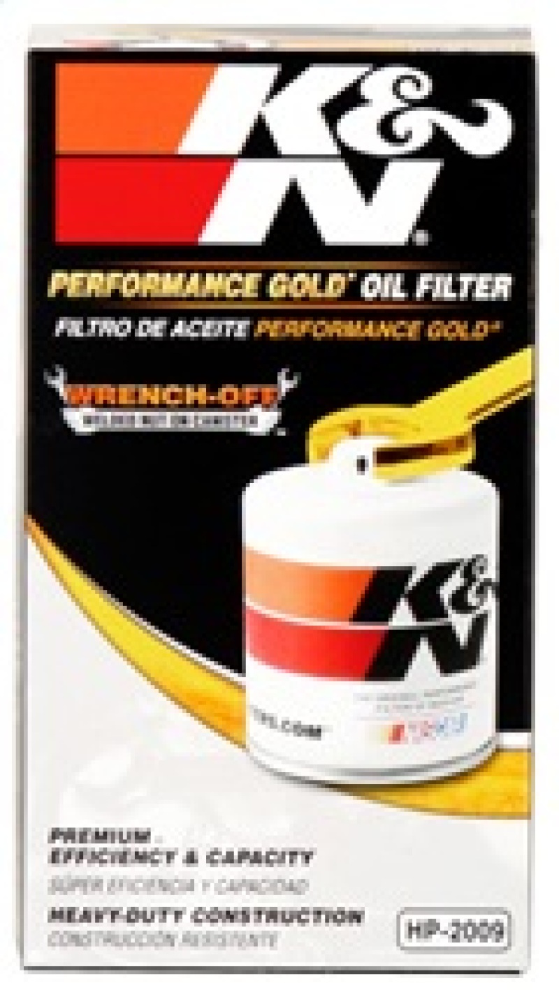 K&N 03-05 Neon SRT-4 / Lotus Elise Performance Gold Oil Filter - Image 7