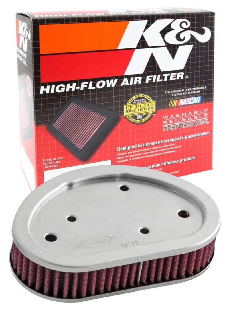 K&N 08-09 Harley Replacement Air Filter - Image 4