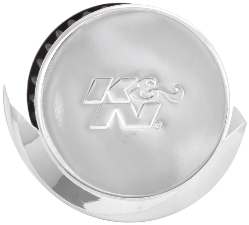 K&N 1.5in Flange ID x 3in OD x 2.5in Height Clamp On Crankcase Vent Filter - Image 4