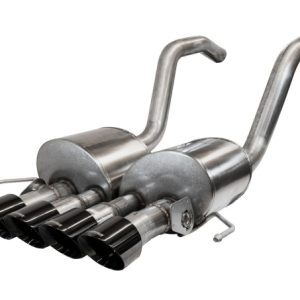 Corsa 2015-2019 Chevrolet Corvette C7 Z06 6.2L 2.75in Xtreme Axle-Back w/ Dual NPP & Quad Black Tips