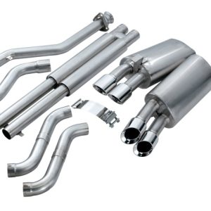 Corsa 1992-1995 Chevrolet Corvette C4 5.7L V8 LT1 Sport Cat-Back Exhaust w/ Twin 3.5in Polished Tips