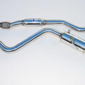 Invidia 08-09 WRX Sedan 76mm (101mm tip) REGULAR Titanium Tip Cat-back Exhaust