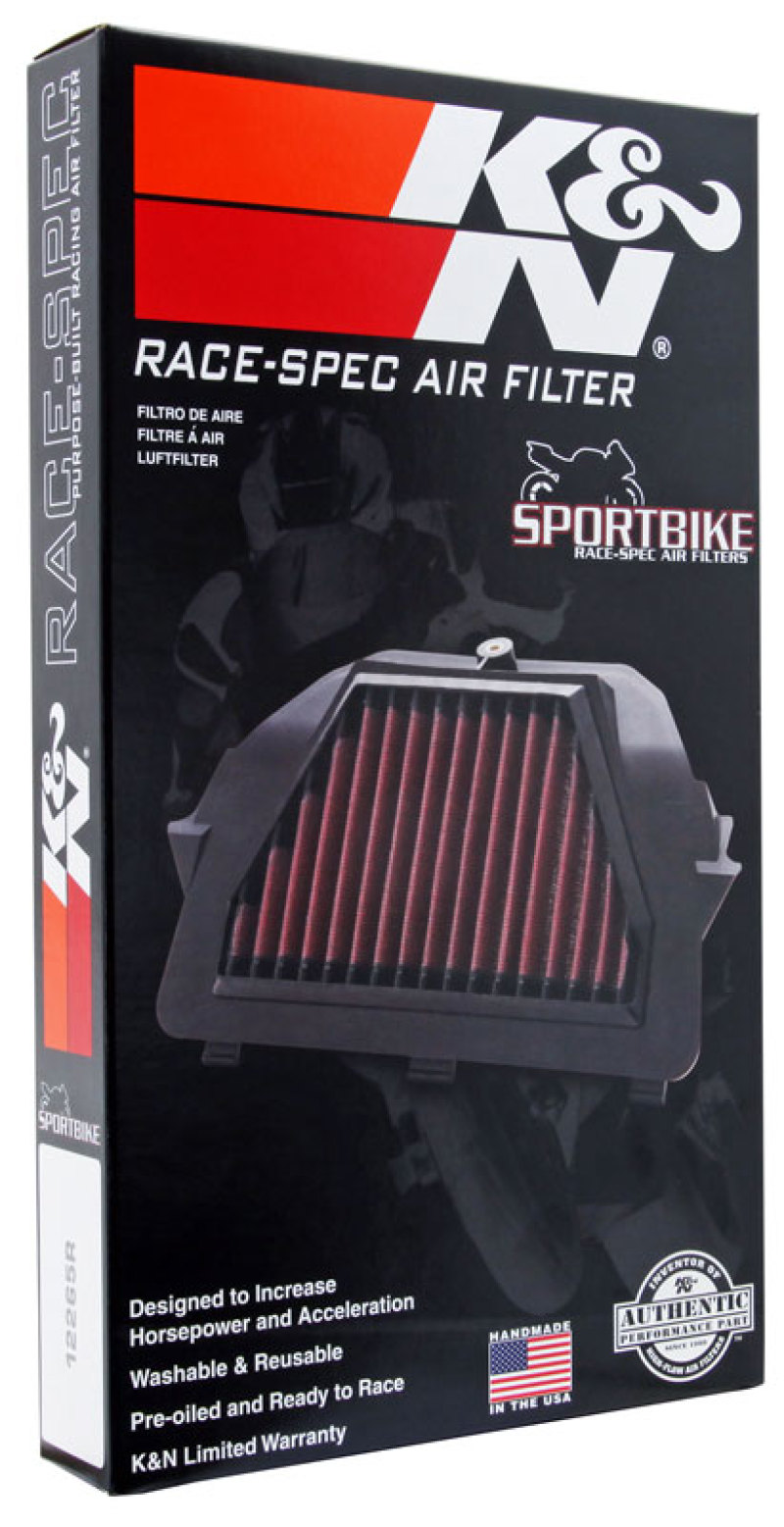 K&N 11-13 Suzuki GSXR600/GSXR750 Race Specific Air Filter - Image 8