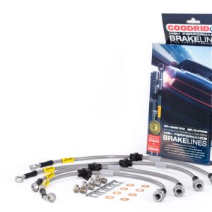 Goodridge 99-00 Honda Civic Si (w/Rear Disc) Stainless Steel Brake Line Kit