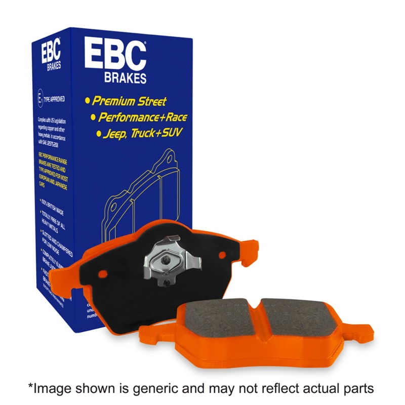 EBC 2016+ Chrysler Pacifica (Ru) 3.6L Extra Duty Front Brake Pads - Image 10