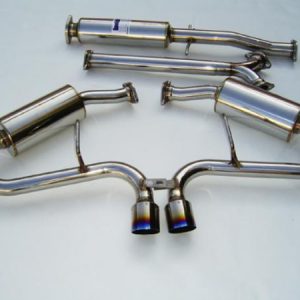 Invidia 03-04 Mini Cooper S 60mm (80mm tip) Titanium Tip Cat-back Exhaust *OVERSIZE SHIPPING*
