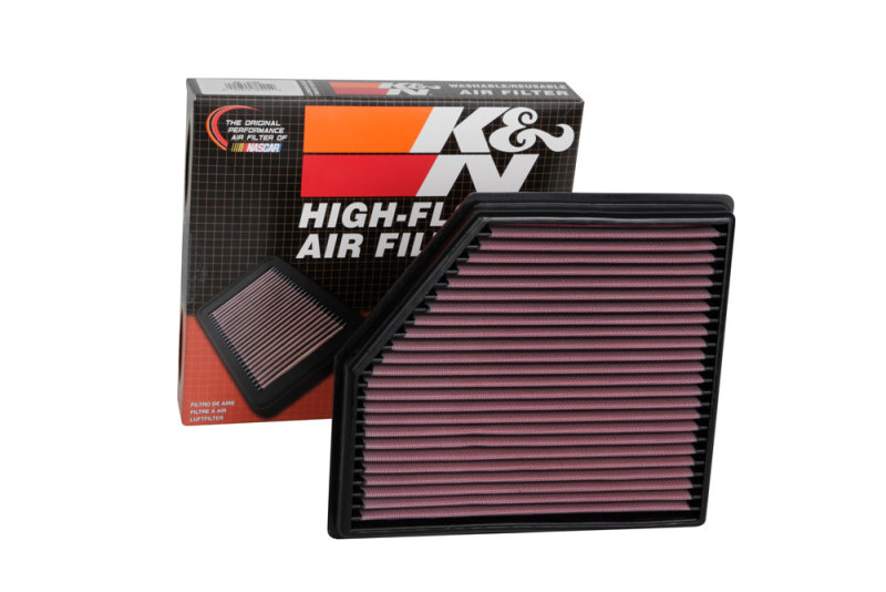 K&N 20-24 Cadillac CT4/CT5 2.0L L4 Replacement Panel Air Filter - Image 4
