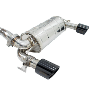 Invidia 15-18 Ford Focus RS Q300 w/Valve Rolled Black Tip Cat-Back Exhaust