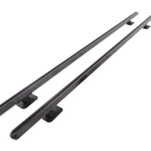 Dee Zee 04-23 Ford F-150/Super Duty Hex Series Side Rails - Gloss Black 8Ft Bed
