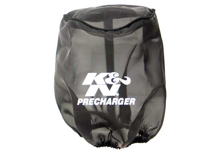 K&N PreCharger Tapered Air Filter Wrap Black 6in Height / 6in Diameter - Image 7
