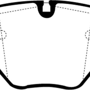 EBC 00-04 BMW M5 5.0 (E39) Ultimax2 Front Brake Pads