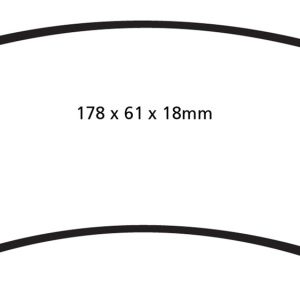 EBC 06-09 Chrysler Aspen 4.7 Greenstuff Front Brake Pads