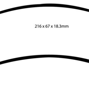 EBC 01-05 Cadillac Deville 4.6 HD Yellowstuff Front Brake Pads
