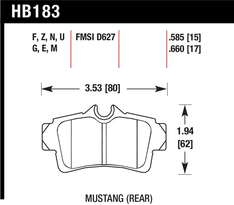 Hawk Performance Ceramic Street Brake Pads - Image 10