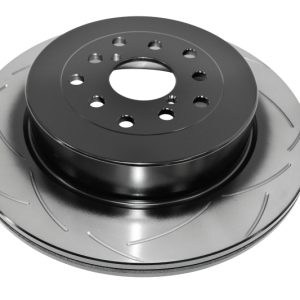 DBA 02-09 Subaru WRX / 02-07 STi 10 Stud Hole Rear Slotted Street Series Rotor