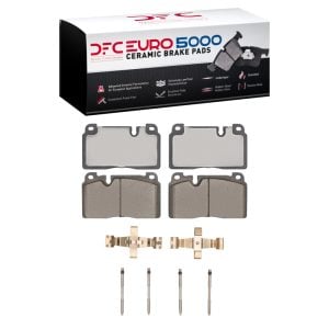 DFC 13-20 Audi Q5 (USA/Canada) Except Hybrid Front Euro 5000 Ceramic Brake Pads and Hardware Kit