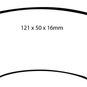 EBC 89-94 Nissan Skyline (R32) 1.8 Yellowstuff Front Brake Pads