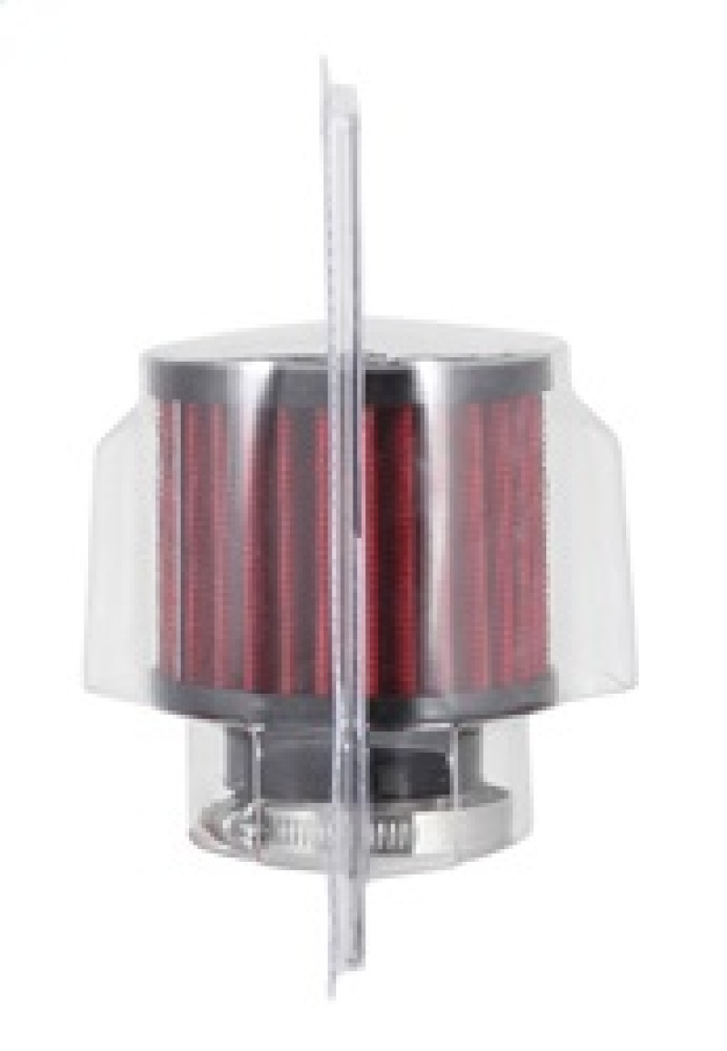K&N 1.5in Flange ID x 3in OD x 2.5in H Rubber Base Crankcase Vent Filter - Image 9