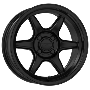 Kansei K11B Tandem 15x7in / 4X114.3 BP / 0mm Offset / 73.1mm Bore - Satin Black