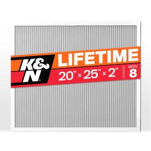K&N HVAC Filter 20 X 25 X 2 Merv 8