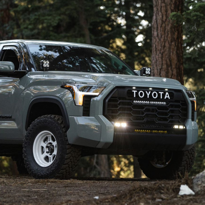 Baja Designs 2022+ Toyota Tundra S2 SAE OEM Fog Light Replacement Kit - Clear - Image 4