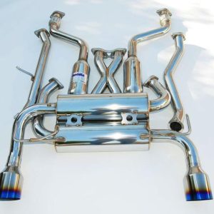 Invidia 02-08 Nissan 350z Gemini Single Layer Titanium Tip Cat-back Exhaust