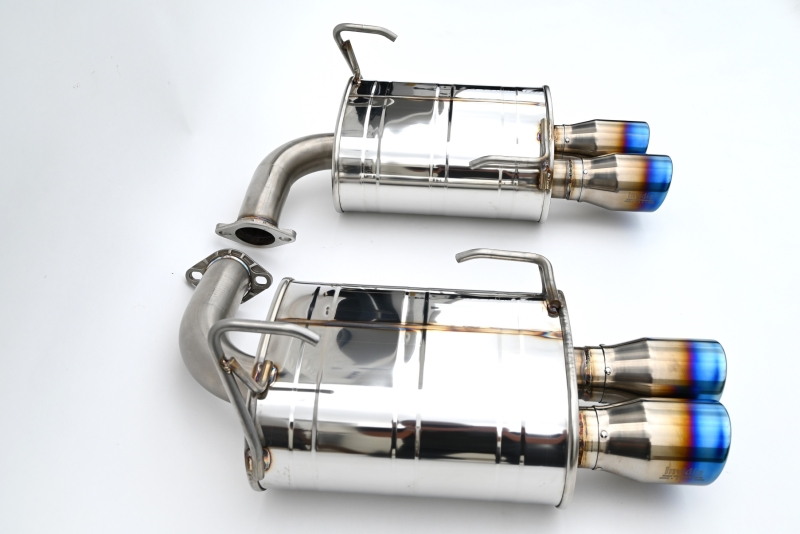 Invidia 22+ Subaru WRX Q300 3.5in. Rolled Dual Wall T.I Tip Axle-back Exhaust - Image 2