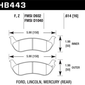 Hawk HPS Street Brake Pads