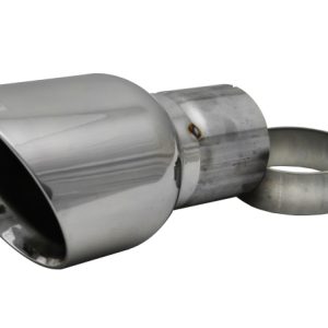 Corsa 2009-2019 e Universal 3.0in Inlet / 4.5in Outlet Polished Pro-Series Tip Kit