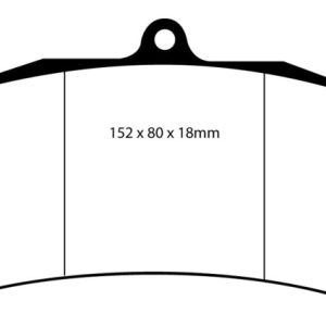EBC Brakes Yellowstuff Performance Brake Pads