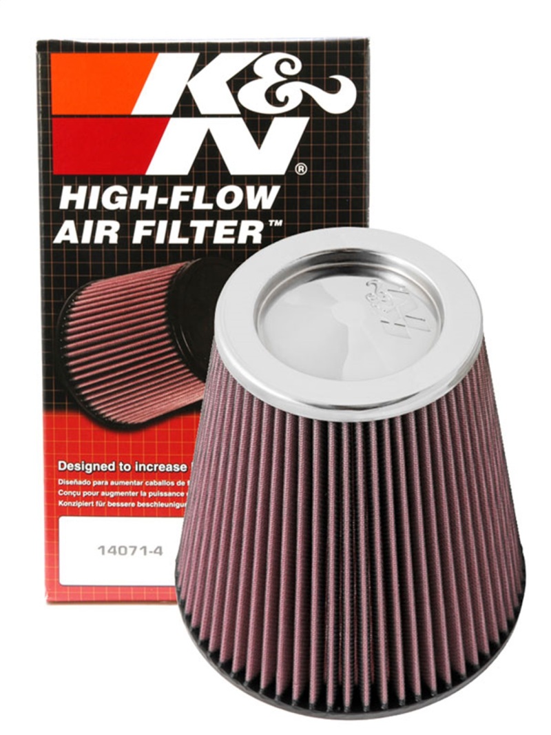 K&N Round Tapered Universal Air Filter 6 inch Flange 7 1/2 inch Base 5 inch Top 7 1/2 inch Height - Image 9