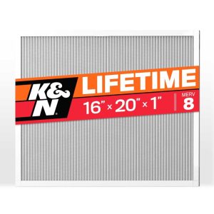 K&N HVAC Filter 16 X 20 X 1 Merv 8
