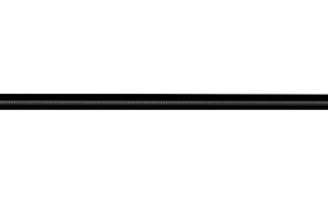 Goodridge 26in Universal Brake Line Assembly w/Black Zinc Fittings & Black Hose