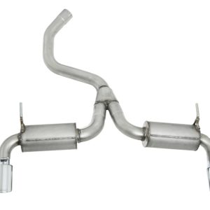 Gibson 14-20 Jeep Cherokee 3.2L 2.5in/2.25in Cat-Back Dual Split Exhaust - Stainless
