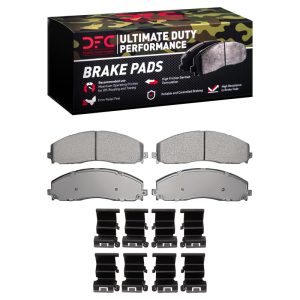 DFC 11-22 Ford F-250 2WD (Super Duty) Front Ultimate Duty Performance Brake Pads and Hardware Kit