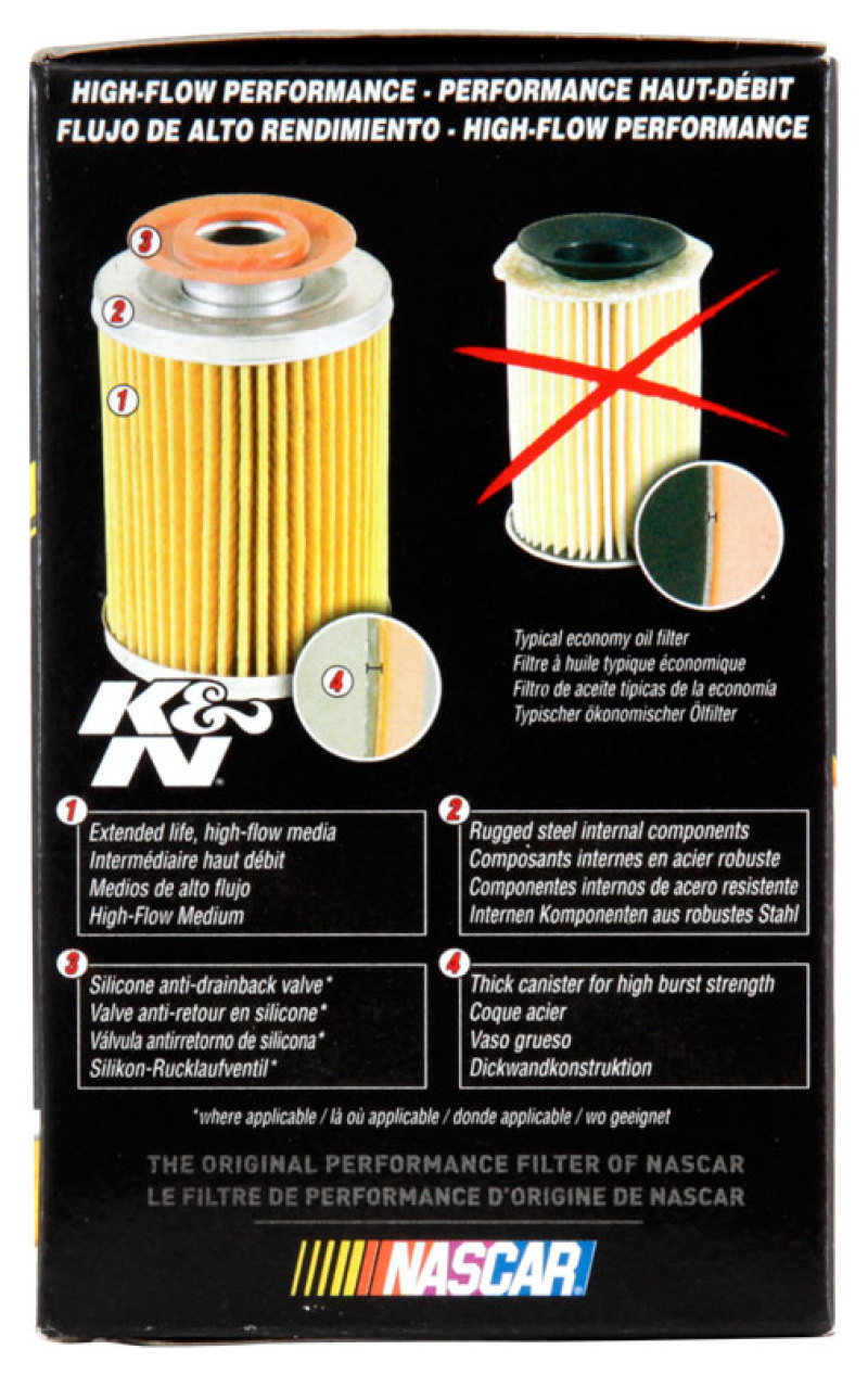 K&N Oil Filter OIL FILTER; AUTOMOTIVE - Image 10