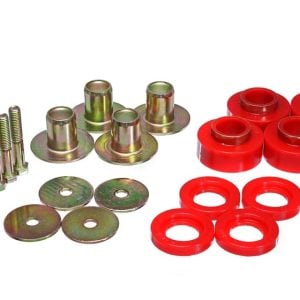 Energy Suspension 68-72 Chevrolet Chevelle Red Body Mount Set