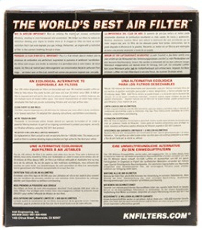 K&N 05-10 BMW K1200R / 05-10 K1200S Replacement Air Filter - Image 9