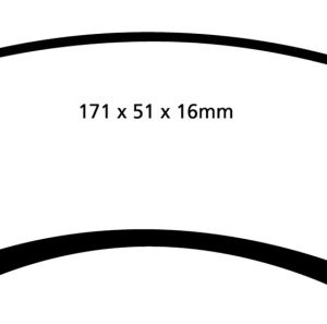 EBC 93-00 Aston Martin Virage 5.3 (PBR Caliper) Yellowstuff Front Brake Pads