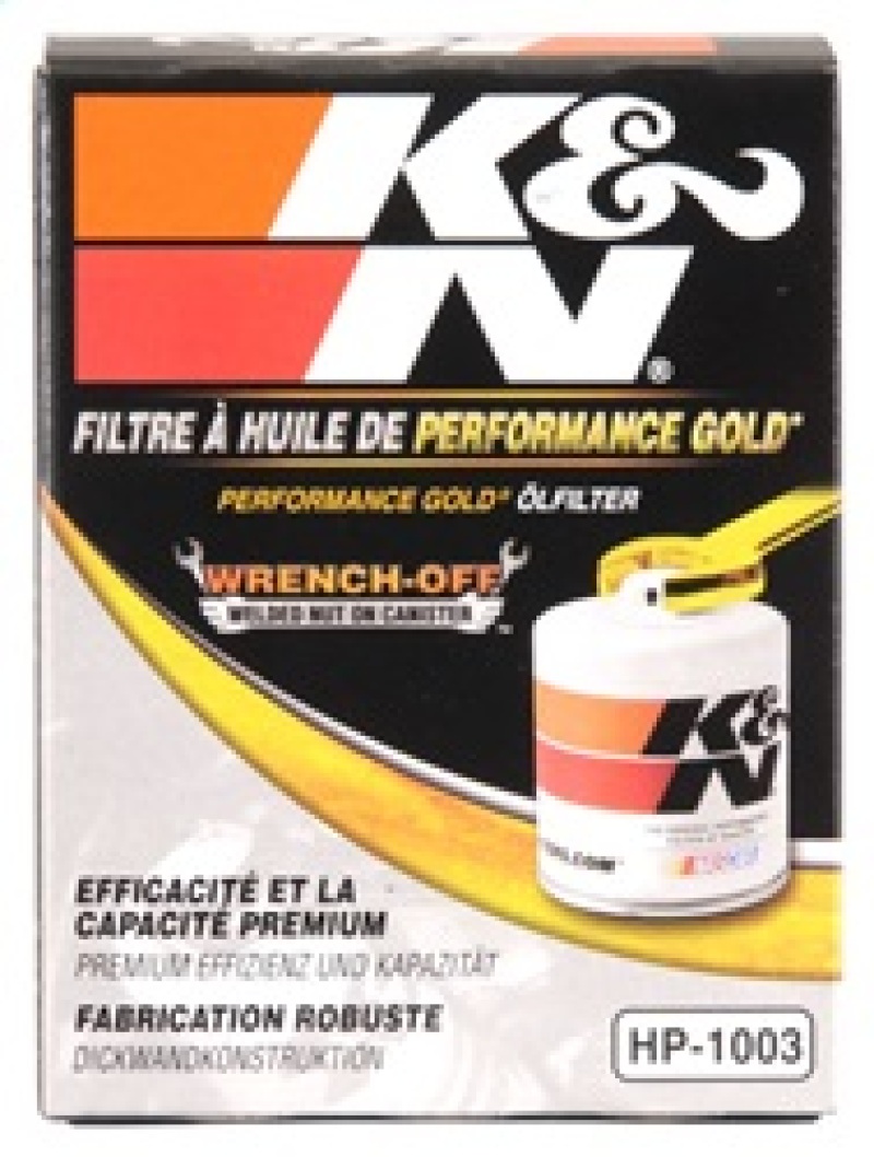 K&N 03-09 Scion tC / 00-05 Celica GT/GT-S Performance Gold Oil Filter - Image 9