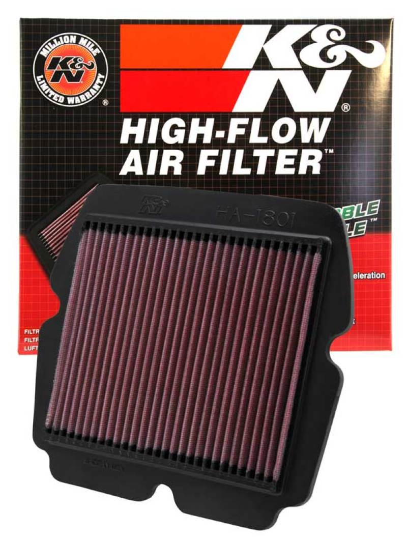 K&N 01-08 Honda GL1800 Gold Wing Replacement Air Filter - Image 3