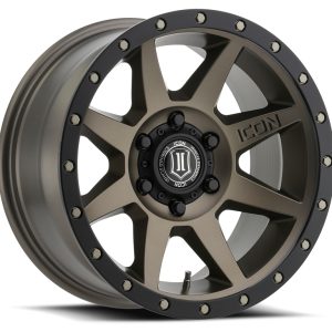 ICON Rebound 17x8.5 6x5.5 0mm Offset 4.75in BS 106.1mm Bore Bronze Wheel