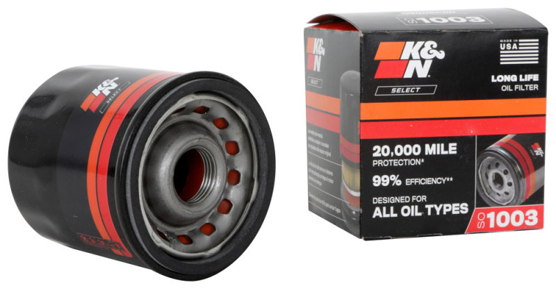 K&N 21-23 Lexus ES250 2.5L L4 / 19-23 Lexus ES300h 2.5L L4 Spin-On Oil Filter - Image 3