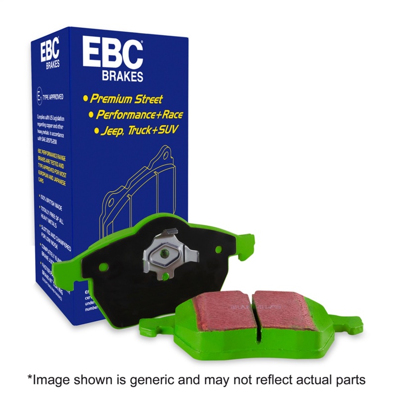 EBC 2022+ Subaru WRX 2.4T Greenstuff Front Brake Pads - Image 10