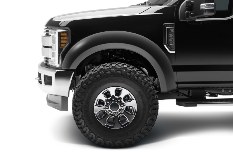 Bushwacker 17-18 Ford F-250 Super Duty Extend-A-Fender Style Flares 4pc - Black - Image 8