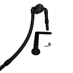 J&L 03-04 Mercury Marauder Passenger Side Oil Separator 3.0 - Black Anodized
