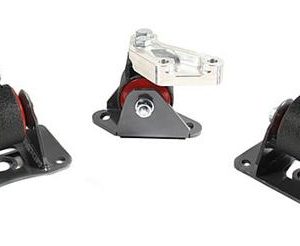 Innovative 04-08 Acura TL J-Series Black Steel Mounts 85A Bushings
